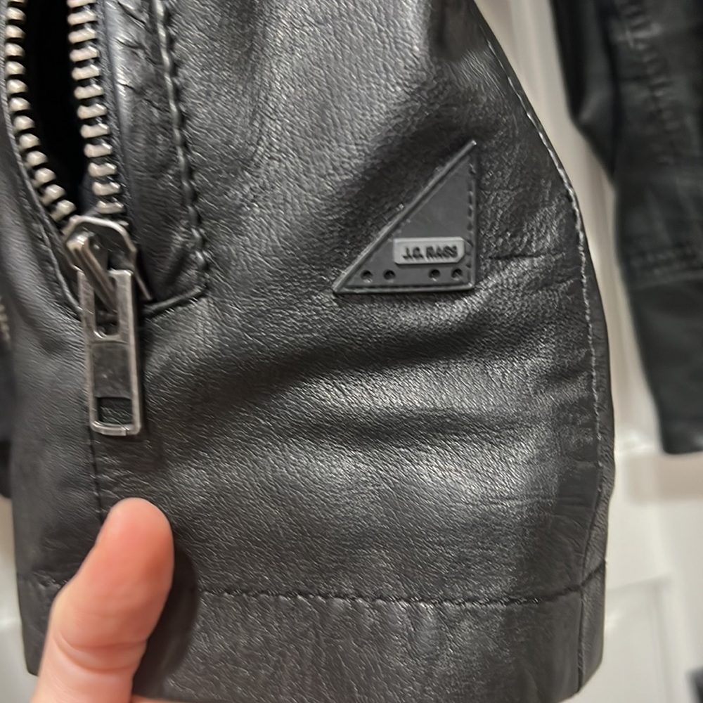 JC Rags Leather Jacket - Picture 4 of 6